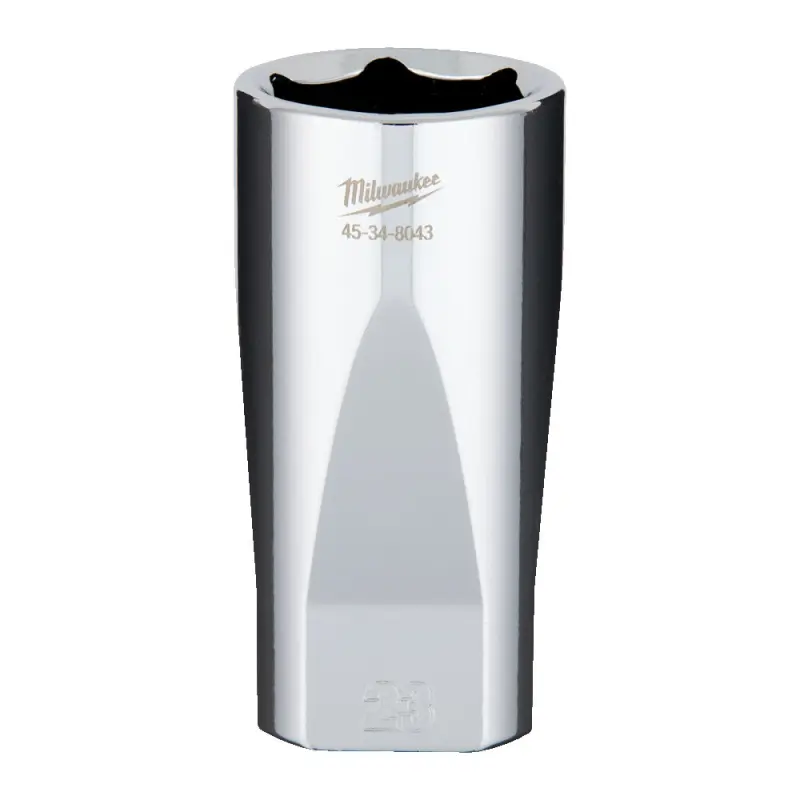 Nástrčná hlavice FOUR FLAT™ 1/2" 23 mm Milwaukee 4932480004, prodloužená (MI4932480004)