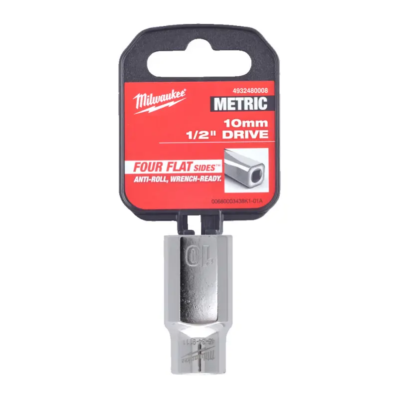 Hlavice FOUR FLAT™ 1/2" 10 mm Milwaukee 4932480008 (MI4932480008)
