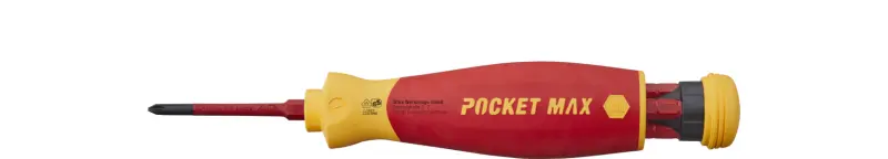 Šroubovák se zásobníkem bitů PocketMax® elektrick (WIHA45296)