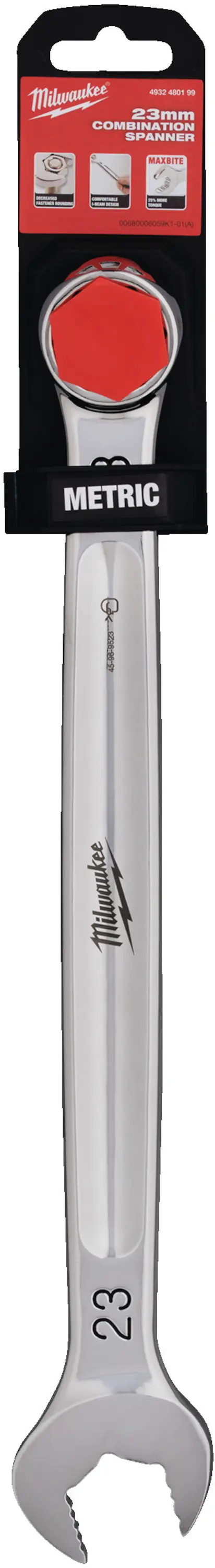 Očkoplochý klíč Milwaukee 23 mm MAX BITE, 4932480199