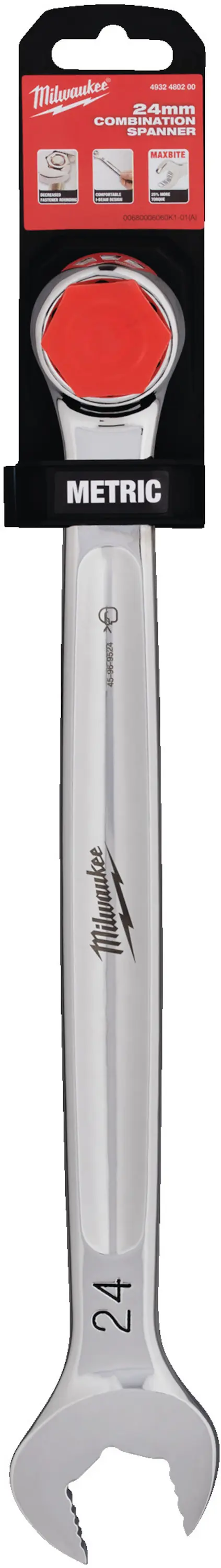 Očkoplochý klíč Milwaukee 24 mm MAX BITE, 4932480200