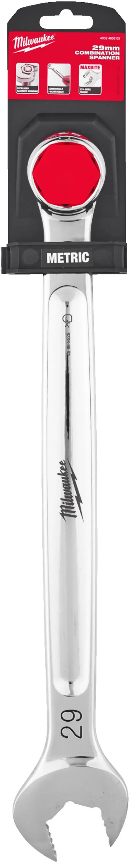 Očkoplochý klíč Milwaukee 29 mm MAX BITE, 4932480205