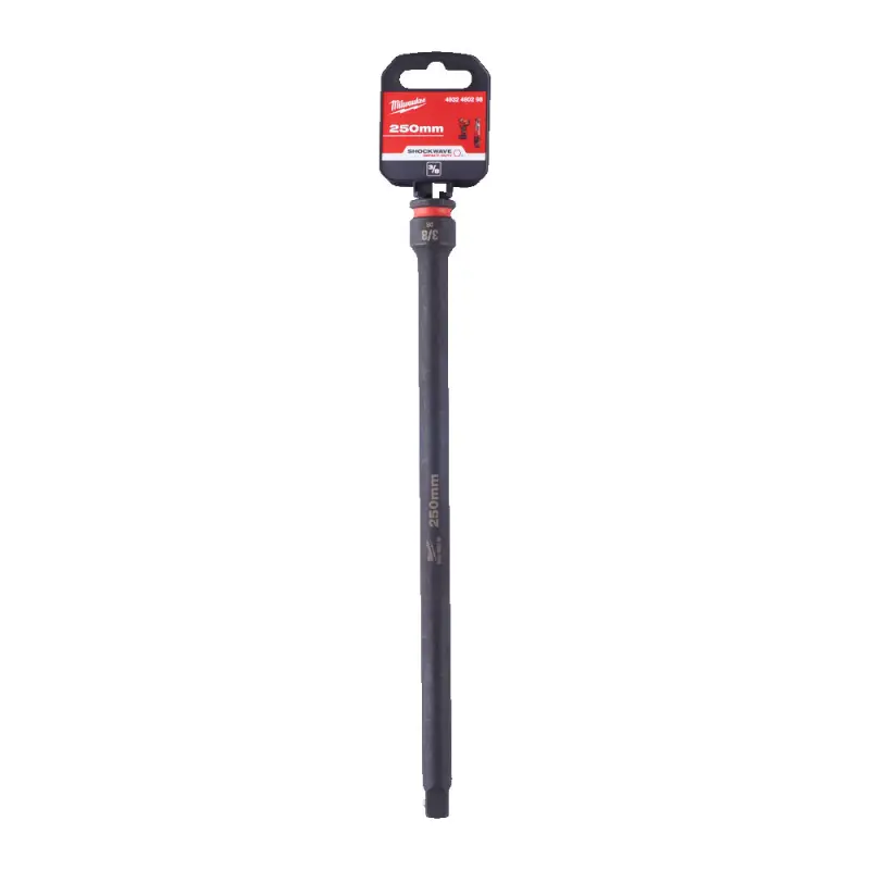 Prodloužení k průmyslovým hlavicím Shockwave Impact Duty 3/8" 250 mm Milwaukee 4932480298 (MI4932480298)