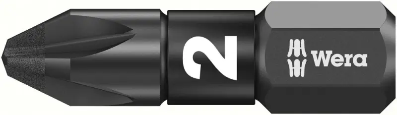 Bit Impaktor 1/4" DIN 312 6 C6,3 PZ2 x 25 mm balení 10 ks Wera