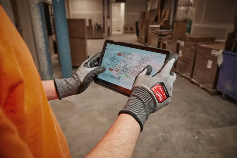 Pracovní rukavice Milwaukee HI-DEX pro přesnou práci, ochrana proti proříznutí C, velikost 7 (S), 1 pár, 4932480496