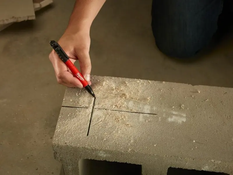 Značkovač Milwaukee INKZALL™ - černý (Sada 4 ks) (MI4932480551)