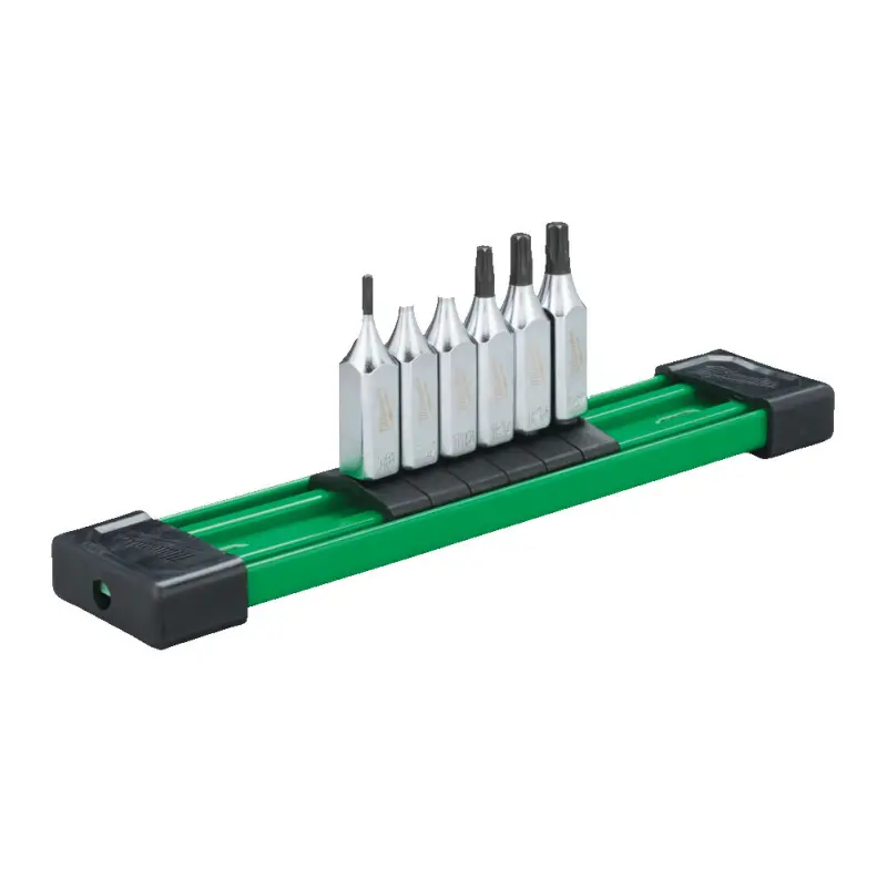 Šroubovací bity 1/4" TORX T8 ÷ T27 Milwaukee 4932480563 na kolejnici (Sada 6 dílů) (MI4932480563)