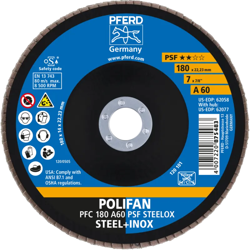 PFC 180-22 A 60 PSF/22,2  KOTOUČ LAMELOVÝ PSF-A (PF4007220444696)