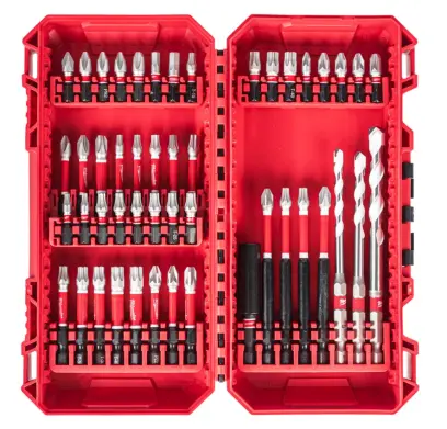 Bity a vrtáky 1/4" Milwaukee SHOCKWAVE™ IMPACT DUTY (Sada 48 ks) (MI4932492005)