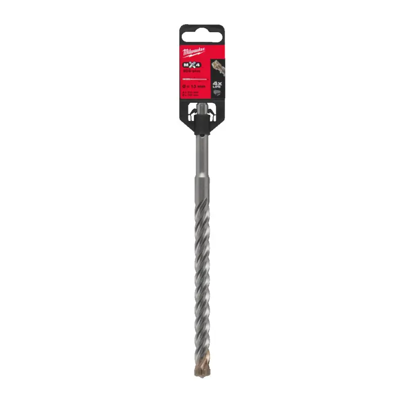 Čtyřbřitý vrták Milwaukee 4932492025 MX4 pr. 13 x 160 mm, SDS-Plus (MI4932492025)