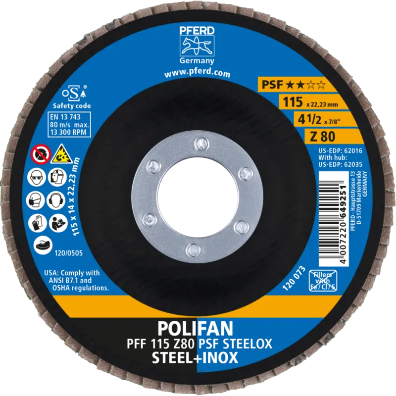 PFF 115-22 Z 80 PSF/22,2  KOTOUČ LAMELOVÝ PSF-Z (PF4007220512500)