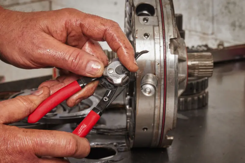 Kleště na pojistné kroužky Milwaukee 4932492488 - zahnuté 45°, malé (MI4932492488)