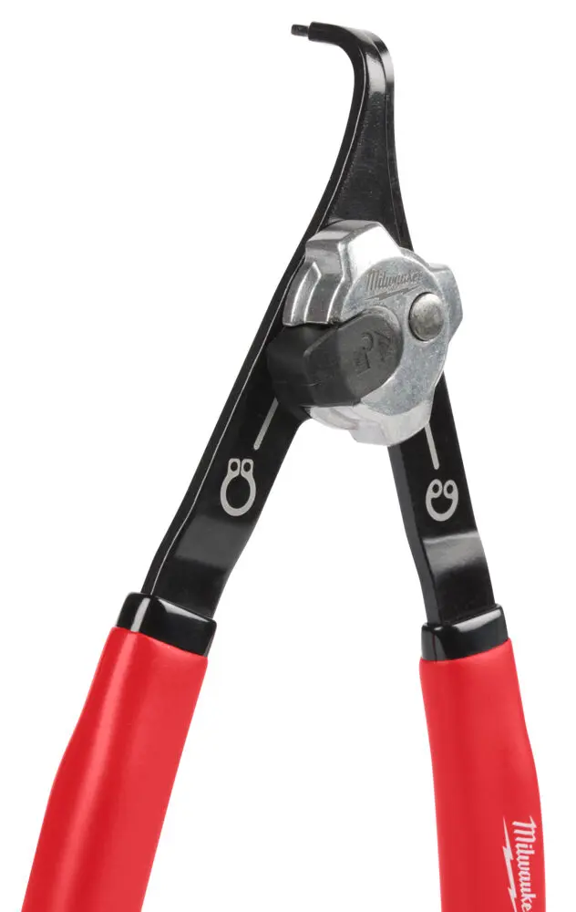 Kleště na pojistné kroužky Milwaukee 4932492489 - zahnuté 90°, malé (MI4932492489)