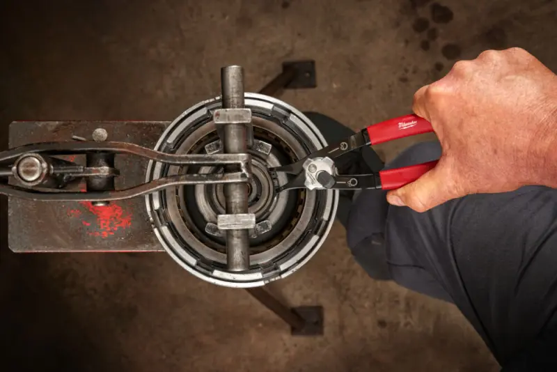 Kleště na pojistné kroužky Milwaukee 4932492491 - zahnuté 45°, malé (MI4932492491)