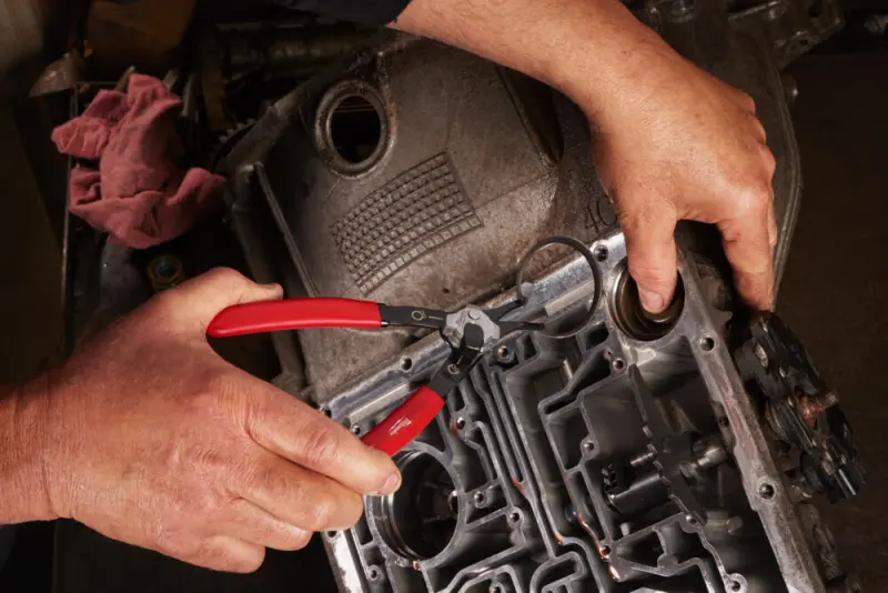 Kleště na pojistné kroužky Milwaukee 4932492493 - rovné, velké (MI4932492493)