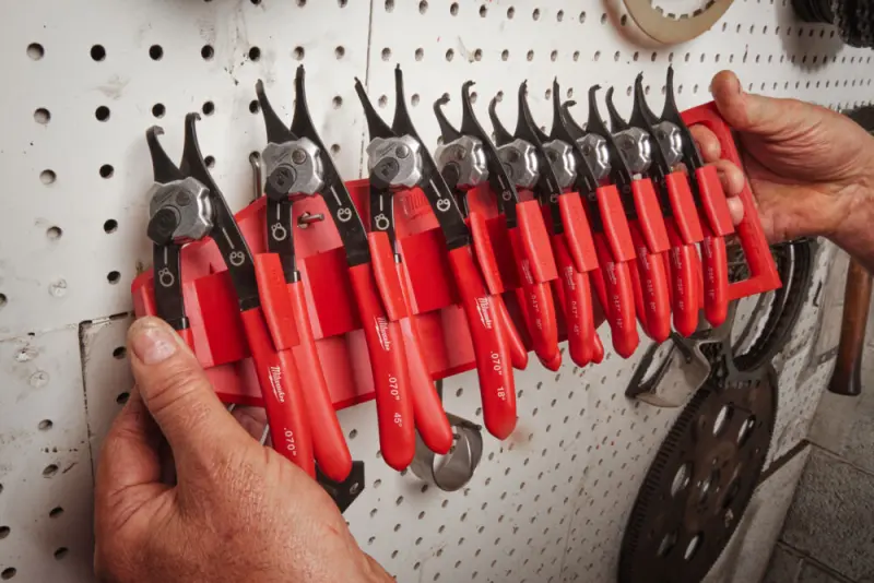 Kleště na pojistné kroužky Milwaukee 4932492496 (Sada 9 dílů) (MI4932492496)