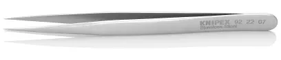 Přesná pinzeta 125 mm pro jemnou mechaniku Knipex 92 22 07 - zašpičatělý tvar (K 92 22 07)