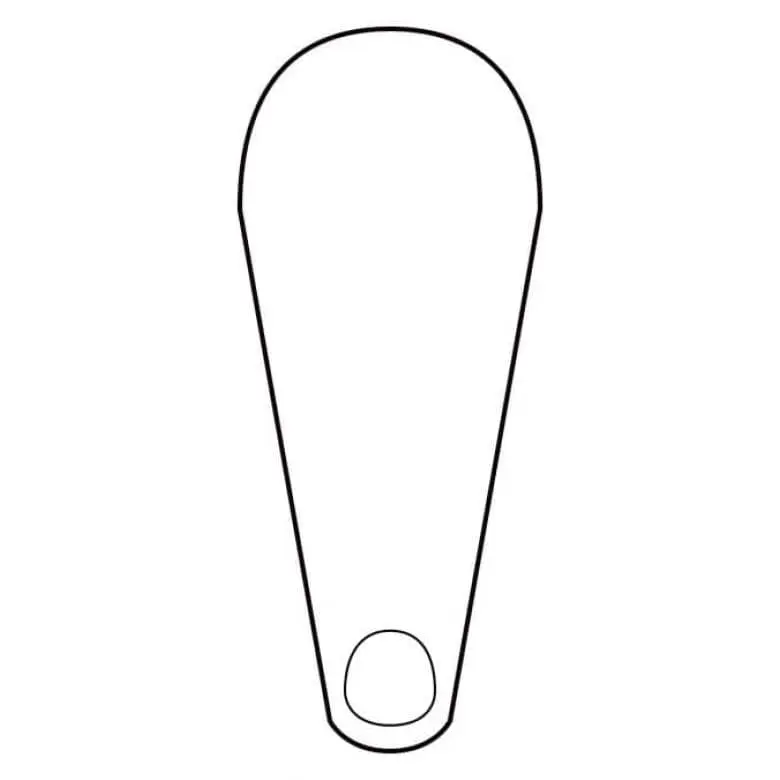 Precizní pinzeta Knipex 92 22 35 155 mm (K 92 22 35)