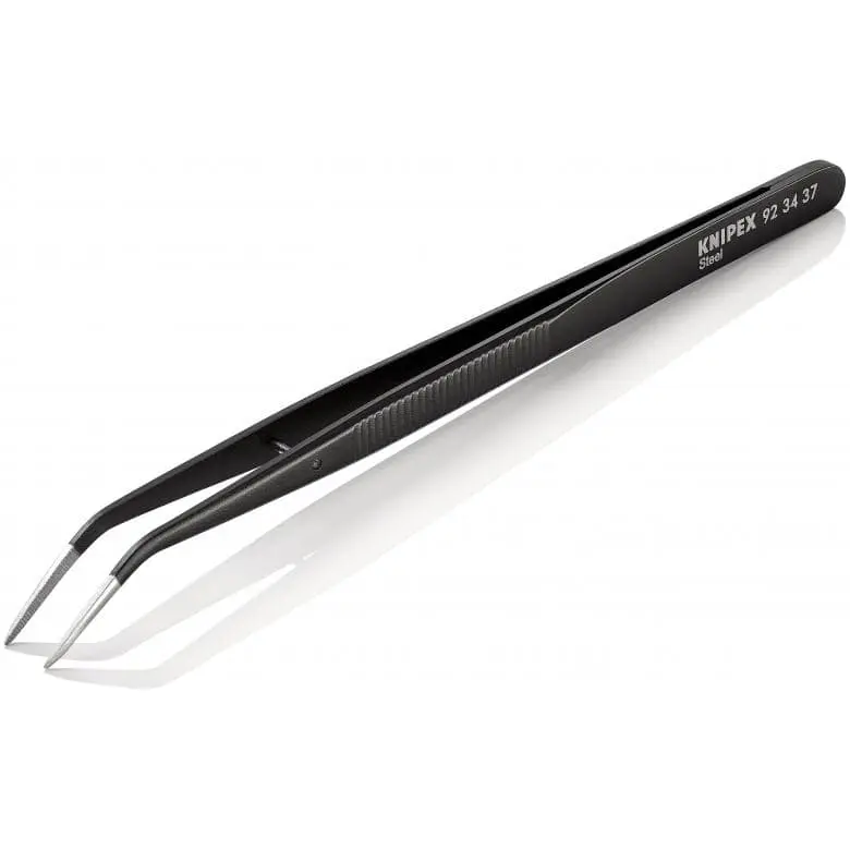 Precizní pinzeta Knipex 92 34 37 zahnuté hroty (K 92 34 37)