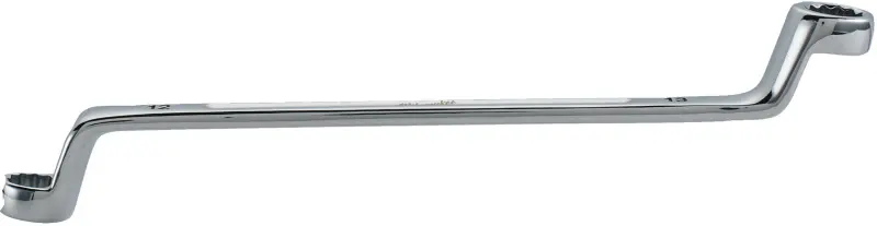 Klíč oboustranný očkový Milwaukee vyhnutý 75°, 12 x 13 mm, 4932492743 (MI4932492743)