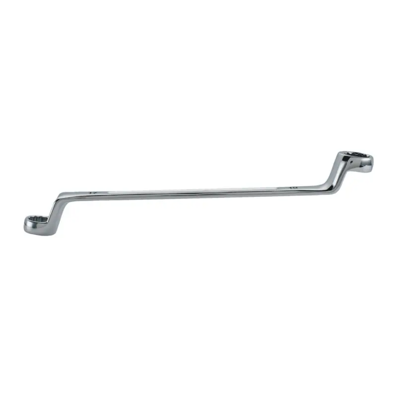 Klíč oboustranný očkový Milwaukee vyhnutý 75°, 17 x 19 mm, 4932492746 (MI4932492746)