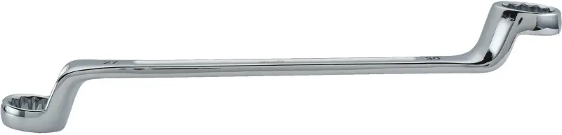 Klíč oboustranný očkový Milwaukee vyhnutý 75°, 27 x 30 mm, 4932492754 (MI4932492754)