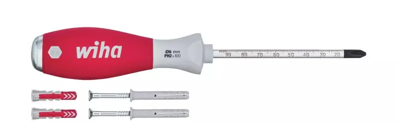 Vyrážeč otvorů pro hmoždinky Wiha SoftFinish® (Sada 5 dílů) (WIHA41289)