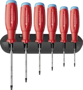 PB Swiss Tools PB 38440.H Šroubováky TX 8 ÷ TX 25 v držáku SwissGrip Evo - 6 ks (EDE65910105)