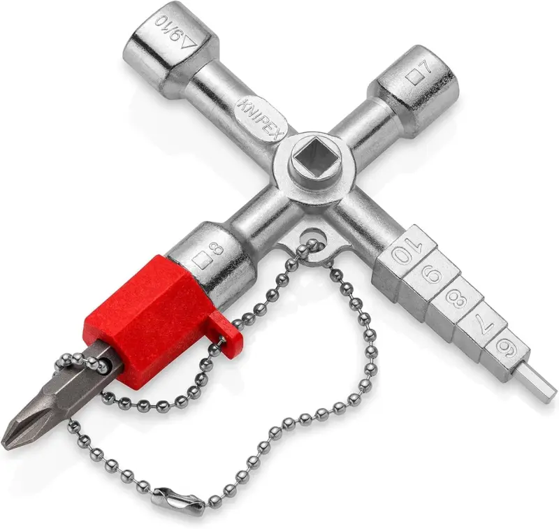 Klíč Profi-Key na skříňový rozvaděč Knipex 00 11 04 (K 00 11 04)