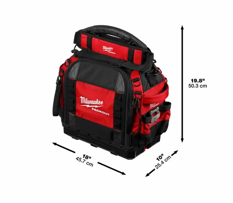 Taška na nářadí přes rameno 38 cm, uzavíratelná MIlwaukee Packout™ CLOSED TOTE TOOL BAG (MI4932493623)