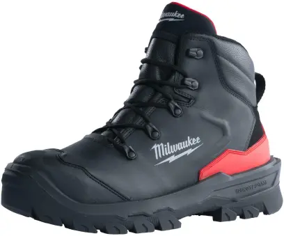 Bezpečnostní obuv, vodoodpudivá kůže nubuk, Milwaukee Armourtred™ 1M110111W ESD HRO SC FO LG SR černá barva (vel.41), 4932493765 (MI4932493765)