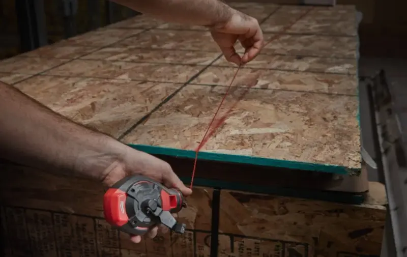 Značkovací šnůra Milwaukee křídová tenká + náhradní náplň modrá 4932493814 (MI4932493814)