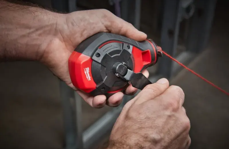 Značkovací šnůra Milwaukee křídová tenká + náhradní náplň modrá 4932493814 (MI4932493814)