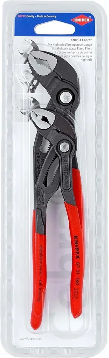 Kleště instalatérské Knipex 00 31 20 V01 Cobra - 2 díly (K 00 31 20 V01)