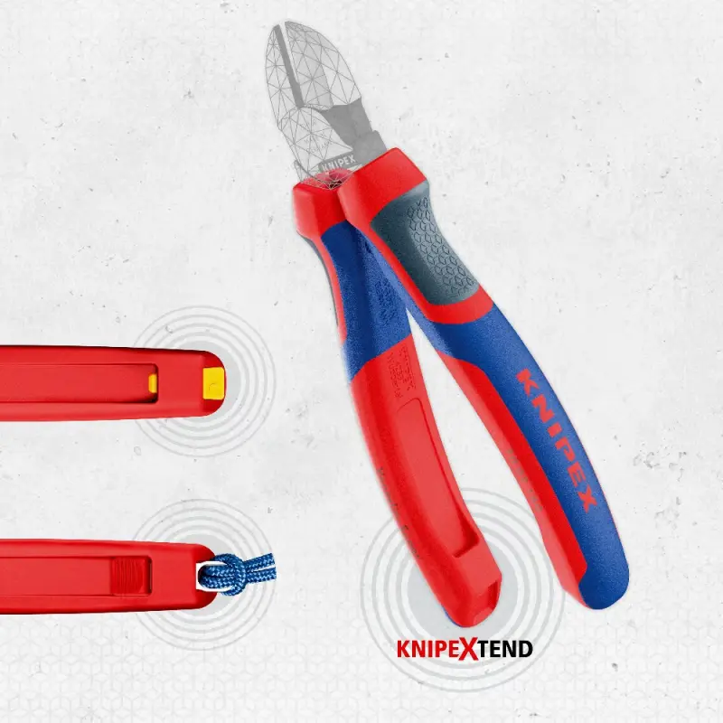 Barevné klipy Knipex 00 61 10 C V02 ColorCode mix barev 2 (10 ks) (K 00 61 10 C V02)