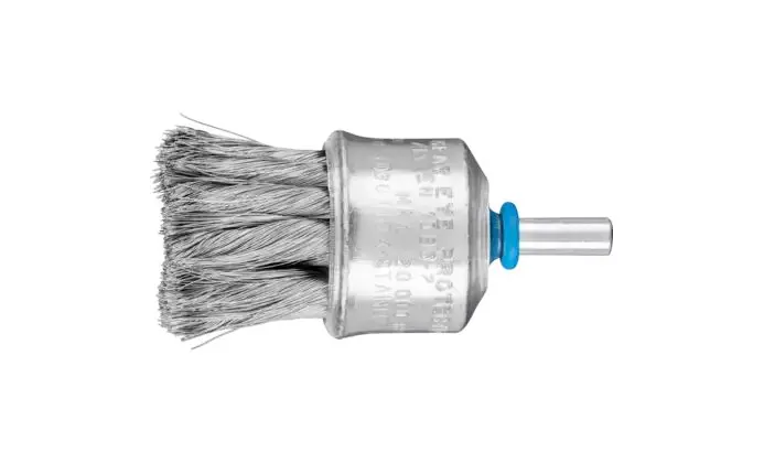 Štětcový kartáč se stopkou Pferd PBG 3030/6 INOX 0,15, splétaný drát (PF4007220598085)