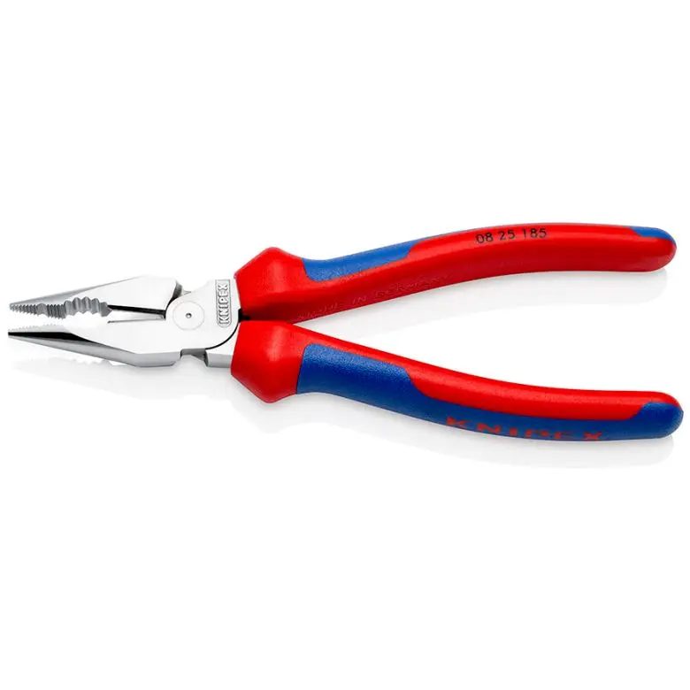 Kombinované kleště 185 mm Knipex 08 25 185 SB - úzké ploché (K 08 25 185 SB)