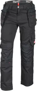 Pracovní kalhoty Milwaukee FREEFLEX WP BL 46, černé, Vel. 46/S, 4932498191