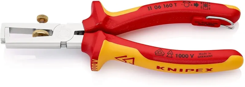 Kleště Knipex 11 06 160 T odizolovací 160 mm TT (K 11 06 160 T)
