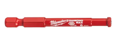 Diamantový vrták Milwaukee 1/4” vrtáky pro mokré / suché vrtání 6 mm, 4932498342 (MI4932498342)
