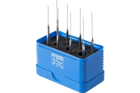 Diamantové jehlové pilníky pr. 3 mm Pferd D-Set/3 D46/64 - jemné (Sada 8 dílů) (PF4007220601815)