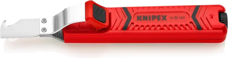 Odizolovací nůž Knipex 16 20 165 SB s háčkem (K 16 20 165 SB)