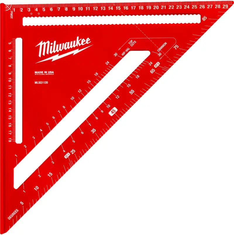 Tesařský trojúhelník Milwaukee metrický (30 x 30 cm), 4932498717
