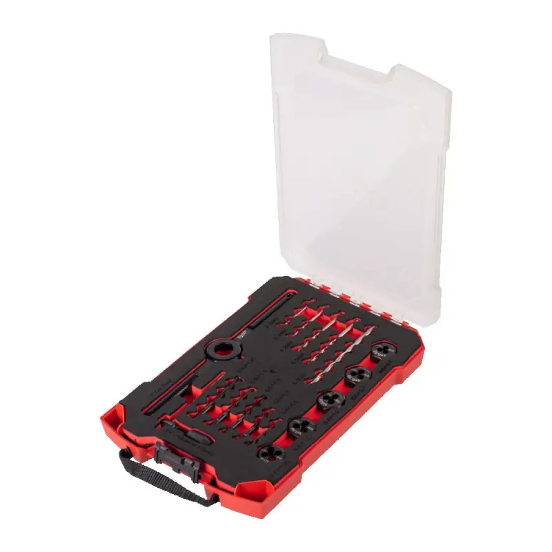 Sada metrických závitníků a matric Milwaukee 17 ks, 4932498720