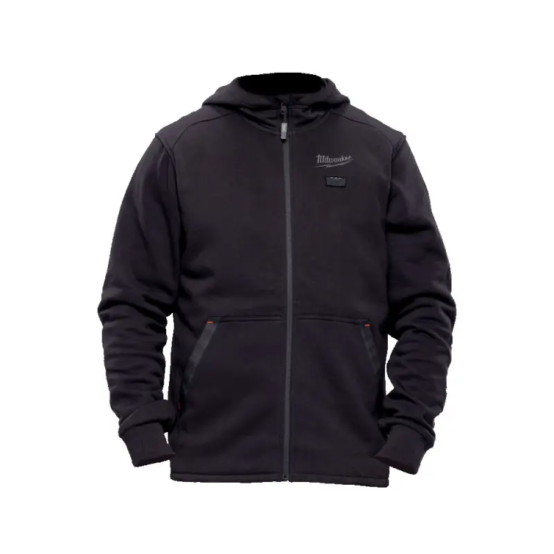 Dámská vyhřívaná mikina s kapucí Milwaukee M12 HHBL5-0 (XL) černá (MI4932499190)