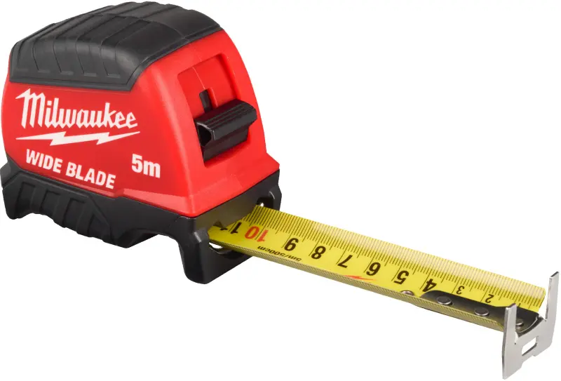 Široký svinovací metr Milwaukee WIDE BLADE (GEN2) 5M-35, délka 5 metrů, 4932499203