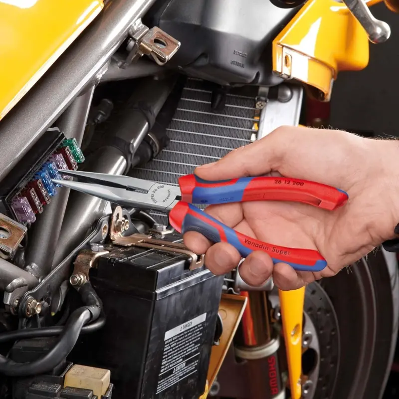 Kleště Knipex 26 12 200 půlkulaté s břity (K 26 12 200)