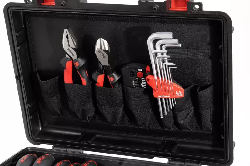 WIHA 9300-71403 Kufr s nářadím Basic Set L pro mechaniky (Sada 38 dílů) (WIHA45531)