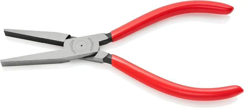 Ploché kleště typu Langbeck 190 mm (s prodlouženými čelistmi) Knipex 30 11 190 - leštěná hlava, plastové návleky (K 30 11 190)