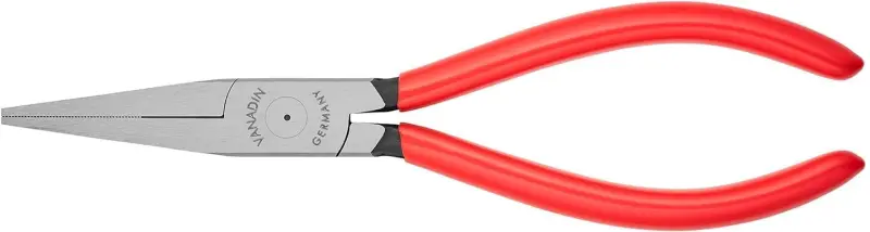 Ploché kleště typu Langbeck 190 mm (s prodlouženými čelistmi) Knipex 30 11 190 - leštěná hlava, plastové návleky (K 30 11 190)